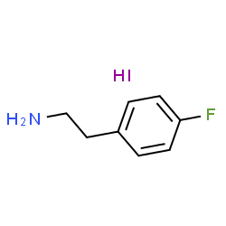 2-(4-氟苯基)乙胺氢碘酸盐结构式