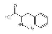 α-hydrazinobenzenepropanoic acid结构式