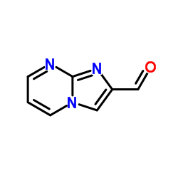咪唑[1,2-A]嘧啶-2-甲醛结构式