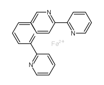 bis(2,2'-bipyridine)iron(II) Structure