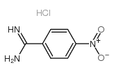4-Nitrobenzamidine hydrochloride Structure