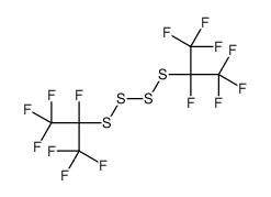 1,1,1,2,3,3,3-heptafluoro-2-(1,1,1,2,3,3,3-heptafluoropropan-2-yltetrasulfanyl)propane Structure