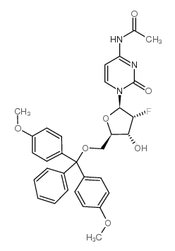 N-乙酰基-5'-O-[双(4-甲氧基苯基)苯基甲基]-2'-脱氧-2'-氟胞苷图片