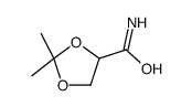 1,3-Dioxolane-4-carboxamide,2,2-dimethyl-(9CI) Structure