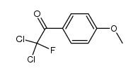 2,2-dichloro-2-fluoro-1-(4-methoxyphenyl) ethanone Structure