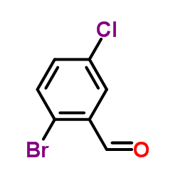 2-溴-5-氯苯甲醛结构式