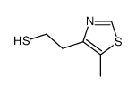 4-Thiazoleethanethiol,5-methyl- Structure