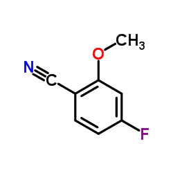 4-Fluoro-o-anisonitrile Structure