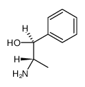 (1S,2S)-2-amino-1-phenylpropan-1-ol结构式