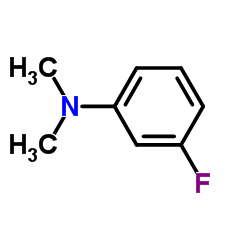 3-氟-N,N-二甲基苯胺结构式
