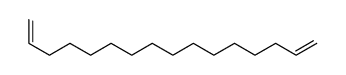 1,15-hexadecadiene Structure