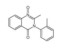 methaqualone-1-oxide structure