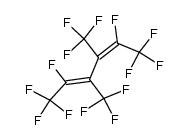 1,1,1,2,5,6,6,6-octafluoro-3,4-bis-trifluoromethyl-hexa-2,4-diene结构式