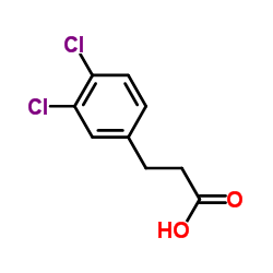 3-(3,4-Dichlorophenyl)propanoic acid Structure