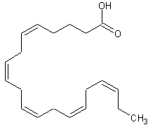 5,8,11,14,17-Eicosapentaenoic Acid Structure