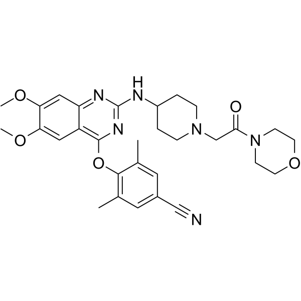 HIV-1 inhibitor-29 Structure