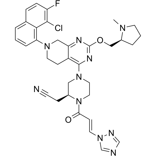 KRAS G12C inhibitor 40 Structure