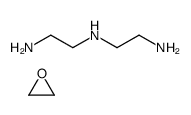 环氧乙烷与N-(2-氨基乙基)-1,2-乙二胺的聚合物结构式