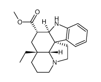 aspidospermidine-3-carboxylic acid methyl ester Structure