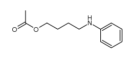 4-(N-phenylamino)-1-butyl acetate Structure
