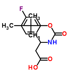 3-(Boc-氨基)-3-(4-氟苯基)丙酸图片