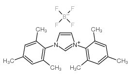 1,3-Dimesityl-1H-imidazol-3-ium tetrafluoroborate structure