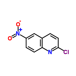 2-Chloro-6-nitroquinoline Structure