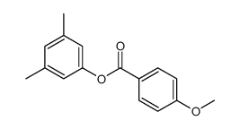 (3,5-dimethylphenyl) 4-methoxybenzoate Structure