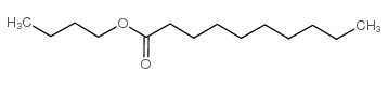 癸酸丁酯结构式