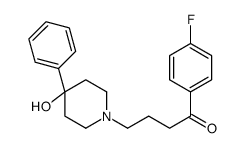 1-(4-fluorophenyl)-4-(4-hydroxy-4-phenylpiperidin-1-yl)butan-1-one Structure