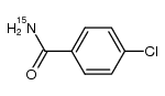 15N-labeled p-chlorobenzamide Structure