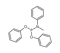 diphenyl methyl(phenyl)phosphoramidite结构式