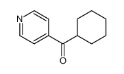 Cyclohexyl(4-pyridyl) ketone结构式