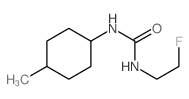 Urea,N-(2-fluoroethyl)-N'-(4-methylcyclohexyl)- Structure