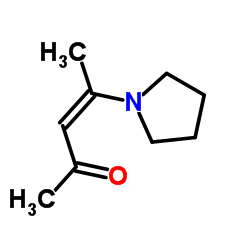 4-四氢-1H-吡咯-1-基戊-3-烯-2-酮结构式