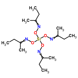 Tetrakis(methylethylketoximino)silane structure