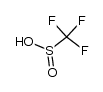 trifluoromethanesulphinic acid Structure