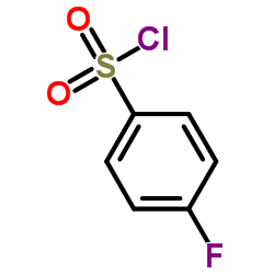 4-氟苯磺酰氯结构式
