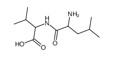 DL-亮氨酰-DL-缬氨酸结构式