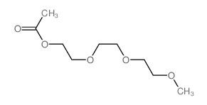 Ethanol,2-[2-(2-methoxyethoxy)ethoxy]-, 1-acetate structure