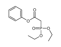 phenyl 2-diethoxyphosphorylacetate结构式