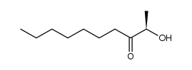 (R)-2-hydroxydecan-3-one结构式