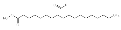 Octadecanoic acid, formyl-, methyl ester Structure