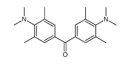 bis[4-(dimethylamino)-3,5-dimethylphenyl]methanone结构式