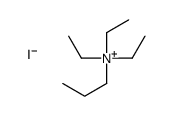triethyl(propyl)azanium,iodide结构式