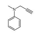 N-methyl-N-prop-2-ynylaniline结构式