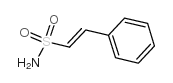 (E)-2-苯基乙烯磺酰胺结构式