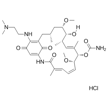 17-DMAG (Alvespimycin) HCl structure