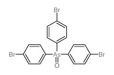 Arsine oxide,tris(p-bromophenyl)- (7CI,8CI)结构式