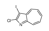 2-chloro-3-iodocyclohepta[b]pyrrole结构式